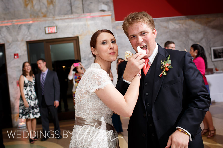 Fun Creative Museum Wedding Reception